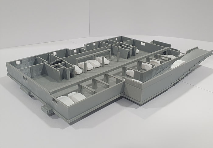 statisches Modell Tiefgarage